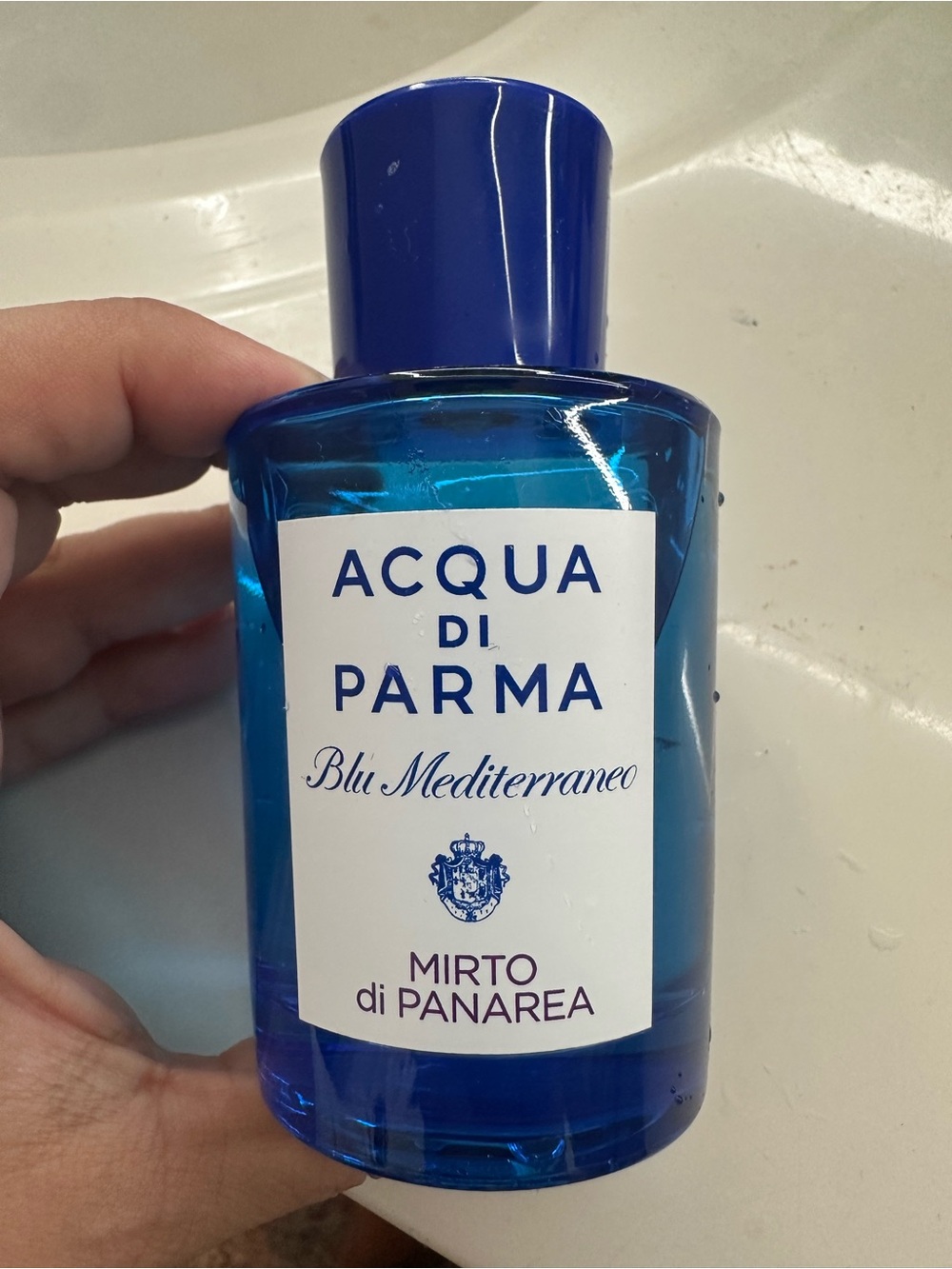 Acqua Di Parma Blu Mediterraneo Mirto di Panarea - Deep Blue Bottle